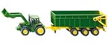 Siku - John Deere Tractor/Loader & Trailer 1:87 Scale