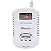 ARIKON Plug-in Gas Alarm Detector with Talking Alarm, Digital Display and 9V Battery Back Up