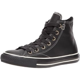 Converse Chuck Taylor All European Leather Hi Baskets mode mi