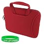 HP Mini 1000 Vivienne Tam Edition 10.2-Inch Tote Neorpene Sleeve Case - Red