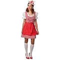 Rubies 1 3548/009 38 - Kost�m Dirndl Gr��e 38, rot