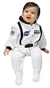Jr. Astronaut Suit, size 6 to 12 Months (white)