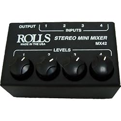 Rolls MX42 Stereo Mini Mixer