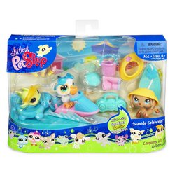 Childrens Toyshop  Toys : Littlest Pet Shop: Beach