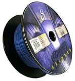 Stinger 16 Gauge Matte Blue Speaker Wire 250' Spool