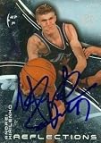 Andrei Kirilenko Autographed/Hand Signed Basketball Card (Utah Jazz) 2004 Upper Deck Reflections #85