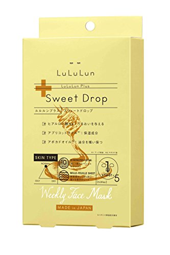 フェイスマスク ルルルンプラス スウィートドロップ5包入