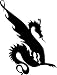 Tribal Dragon Decal Sticker