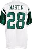 Curtis Martin Autographed Jersey | Details: New York Jets, White, Reebok