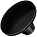 DimcoGray Black Phenolic Push-Pull Knob Female, Brass Insert: 3/8-16" Thread x 1/2" Depth, 1-13/16" Diameter x 1-3/16" Height x 5/8" Hub Dia x 7/8 Hub Length (Pack of 10)