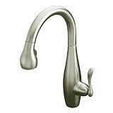 KOHLER K-6546-4U-KA Dickinson Apron-Front, Undercounter Kitchen Sink, Black 'n Tan