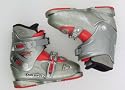 Dalbello Used CX Equipe R2 Gray Red Ski Boots Cuff Wear Kid's Size