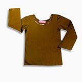 Haven Girl - Girl Long Sleeve Top, Brown