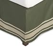 Nautica Seagrove Olive  Dust Ruffle