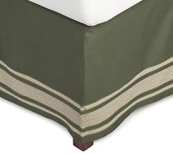 Nautica Seagrove Olive  Dust Ruffle
