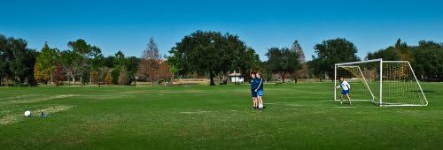 The Soccer Shot Complete Training Device with Carrying Case