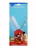 Mickey Mouse Charm Necklace - Disney Character Dog Tag Necklace