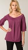 Susana Monaco Gypsy U Shoulder Pleat