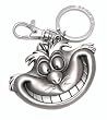 Cheshire Cat Pewter Keychain
