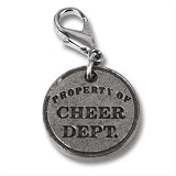 Property of Cheer Dept. Zipper Pull