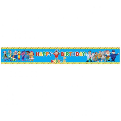 Noddy party banner, 5 yards - New 2008 Design!
