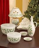Lenox Holiday Covered Vegetable Bowl