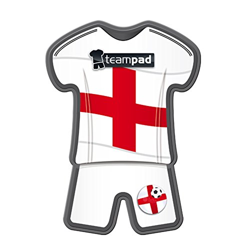 Fanartikel Antirutschpad Autohalterung Antirutschmatte Halterung für Auto Armaturenbrett Pad Teampad als Ablage für Handy & Navi mit Fussball Weltmeisterschaft 2014 WM & EM Trikot Flagge Style – England
