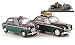 Set Taxi Piazza San Pietro: Alfa Romeo Giulietta, Fiat 1100 plus two figures, 1956, Model Car, Ready-made, Rio 1:43_s-1
