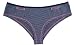 Levusha Fashions Ladies Panties Fine Cotton Lycra Bikini Denim Look, X Large, Denim Look