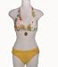 California Waves Pink Sands Yellow Floral Bikini Swimsuit