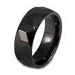 Black Ceramic Ring (8.0mm) - Sizes 8 - 13