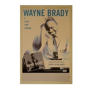 Wayne Brady Poster A Long Time Coming Blue Brady