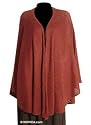 Alpaca wool wrap, 'Hot Cherry'