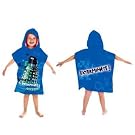 Kids/Childrens Doctor Who Towel, Poncho 100% cotton beach towel