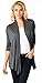 Popana Super-Soft Open Front Drape Cardigan - Made In USA