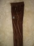 adidas - Adidas Women`s D Velour Pants - Tech Brown