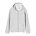 Uniform Heather Grey Uni Fleece Zip Hoodie - XL