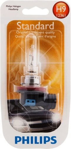 Philips H9 Standard Headlight Bulb, Pack of 1