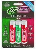 Doc Johnson Goodhead, Lip Balm, All 3 Flavors