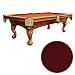 Mr. Billiard Princeton Pool Tables, ClothColor: Burgundy, Finish: Oak Finish
