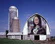 Mona Lisa Barn Art, Wisconsin Photograph - Beautiful 16"x20" Photographic Print by Carol M. Highsmith