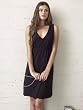 Kalon Clothing Sleeveless V-neck T-shirt Dress