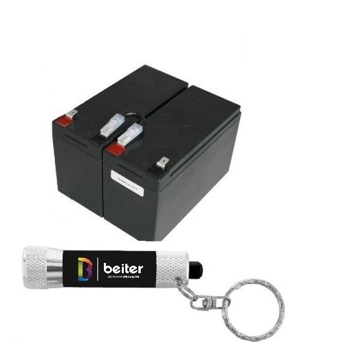 UPS Battery for APC BX900R Clue-Acid Battery Replacement 12V, 7AH *** Plus Rayovac LED Animated Flashlight ***