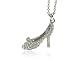 Crystal High Heel Shoe Pendant Necklace Fashion Jewelry 18