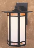 Arroyo Craftsman ETB-11-RC Raw Copper Etoile Craftsman / Mission 1 Light Outdoor Wall Sconce from th