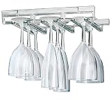 Acrylic Under Counter Stem Ware Rack 60-061 - Rack Only--Wine Glasses not Included