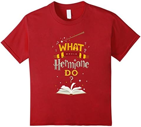 Kids Harryy Potter T Shirt  6 Cranberry