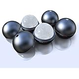 Chillz Extreme Ice Ball Molds - Original & Best Ice Barware Tool Set - 4 Ball Capacity Mold - Makes 2.5 Inch Large Whiskey Ice Balls (Set of 4)