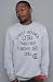 Crooks and Castles The Strong Arm Crewneck Sweatshirt in Blue hood ,Sweatshirts for Men