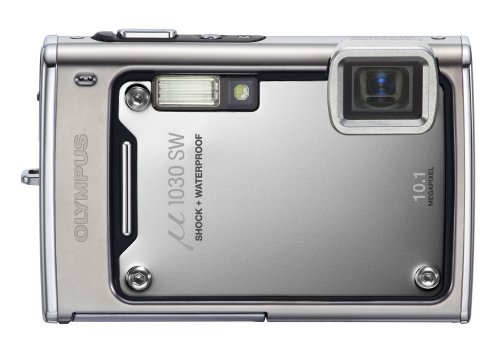 Olympus Mju 1030SW Digital Camera - Platinum Silver (10.1MP, 3.6x Digital Zoom) 2.7 inch LCD